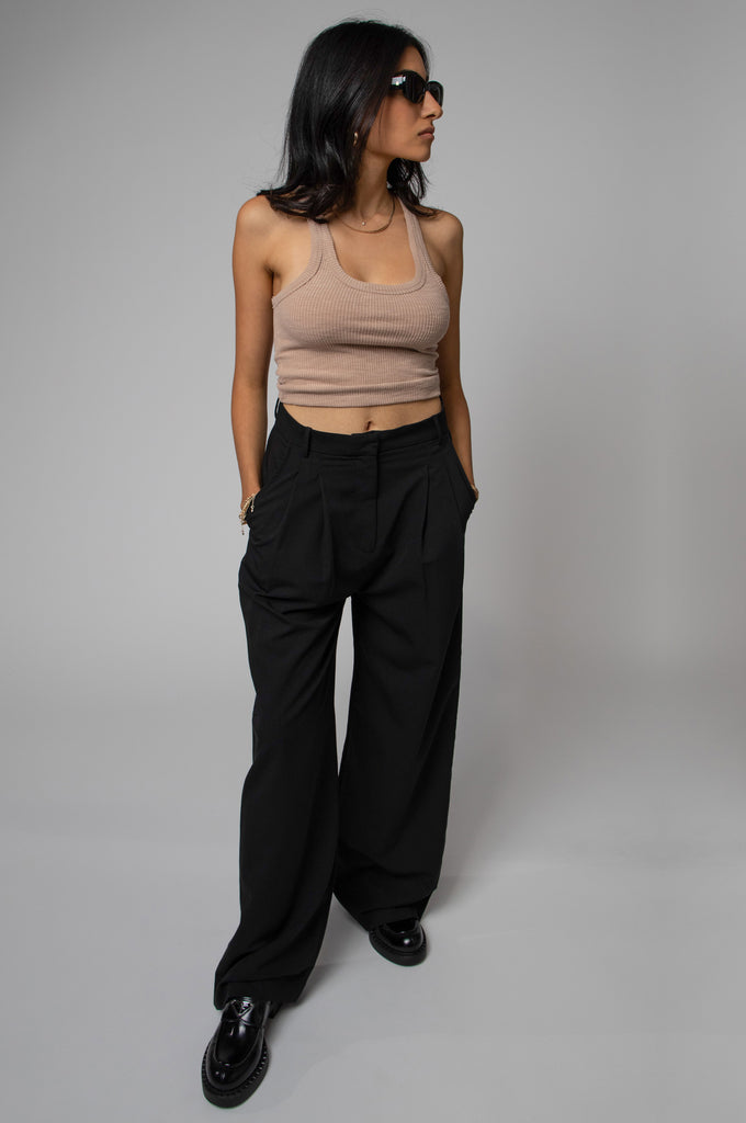 WIDE LEG TAILORED PANT